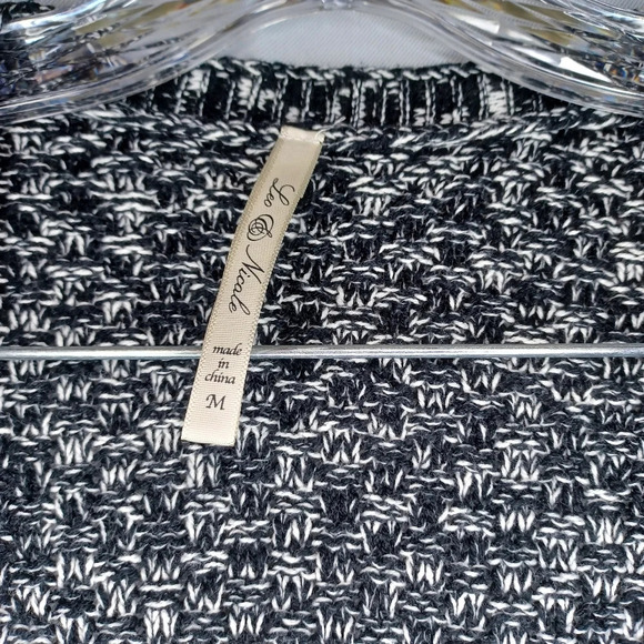 Leo & Nicole long open front long cardigan sweater - Picture 4 of 10